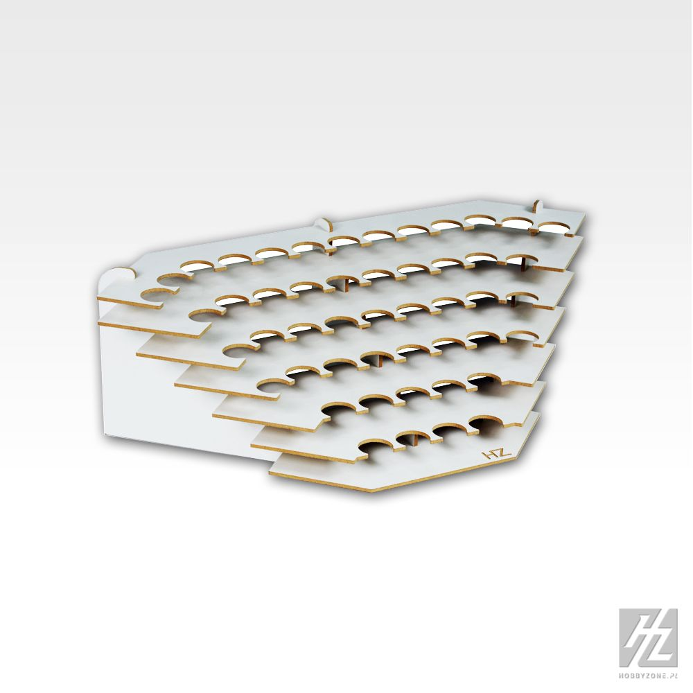 [HZ S2Ns] Hobbyzone : Rack de coin pour peinture 26mm (Large) (HZ-S2Ns)