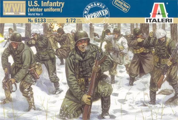 [ITA 6133] Italeri : U.S. Infantry (Winter Uniform) • World War II Serie