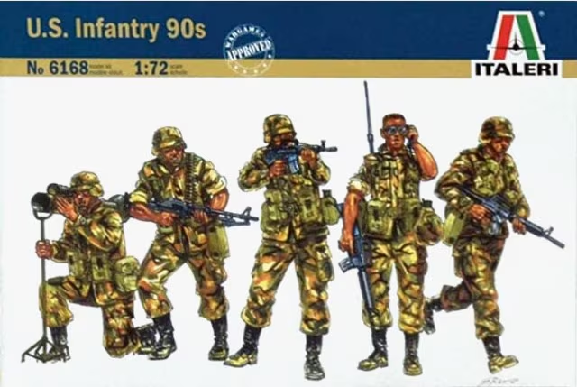 Italeri : US Infantry 1980s