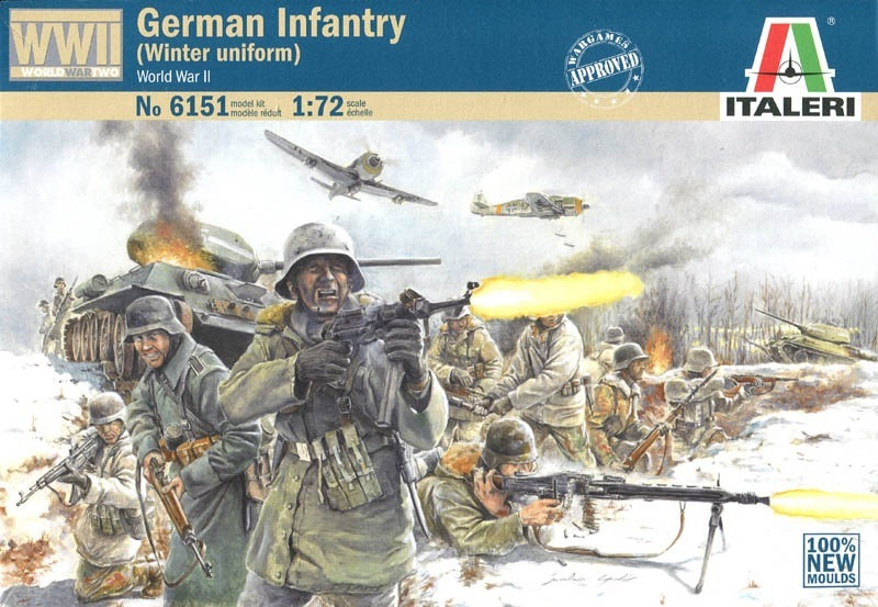 Italeri : German Infantry (Winter Uniform) • World War II Serie