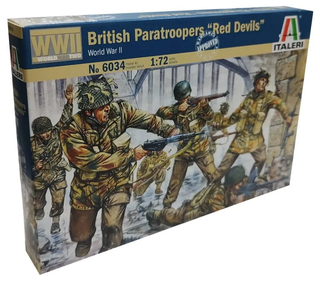 Italeri : British Paratroopers Red Devils • World War II Serie