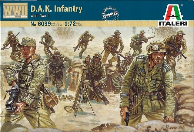 Italeri : D.A.K. Infantry • World War II Serie