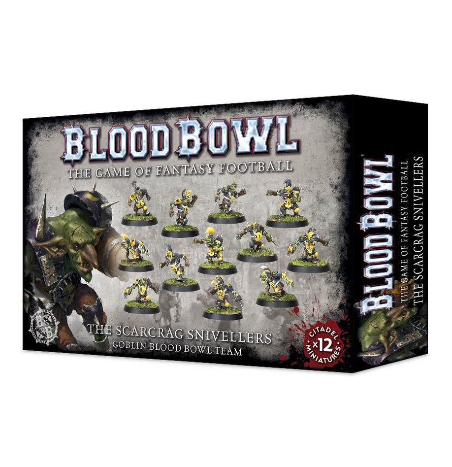 [GAW 200-27] Blood Bowl : The Scarcrag Snivellers │ Goblin Blood Bowl Team