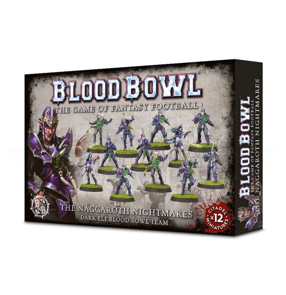 Blood Bowl : Dark Elf Blood Bowl Team "The Naggaroth Nightmares" │ The Game of Fantasy Football