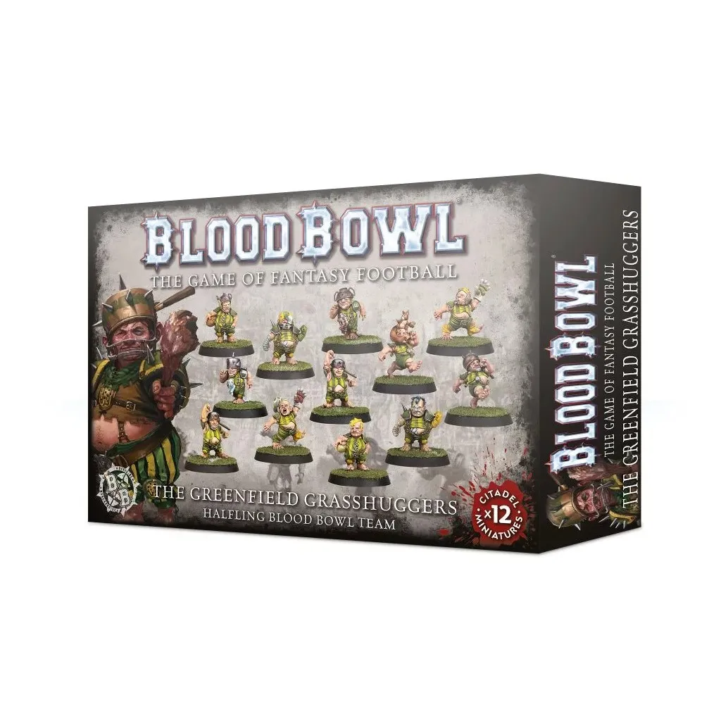 [GAW 200-65] Blood Bowl : Halfling Blood Bowl Team "The Greenfield Grasshuggers" │ The Game of Fantasy Football