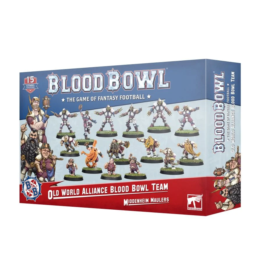Blood Bowl : Old World Alliance Blood Bowl Team "The Middenheim Maulers" │ The Game of Fantasy Football