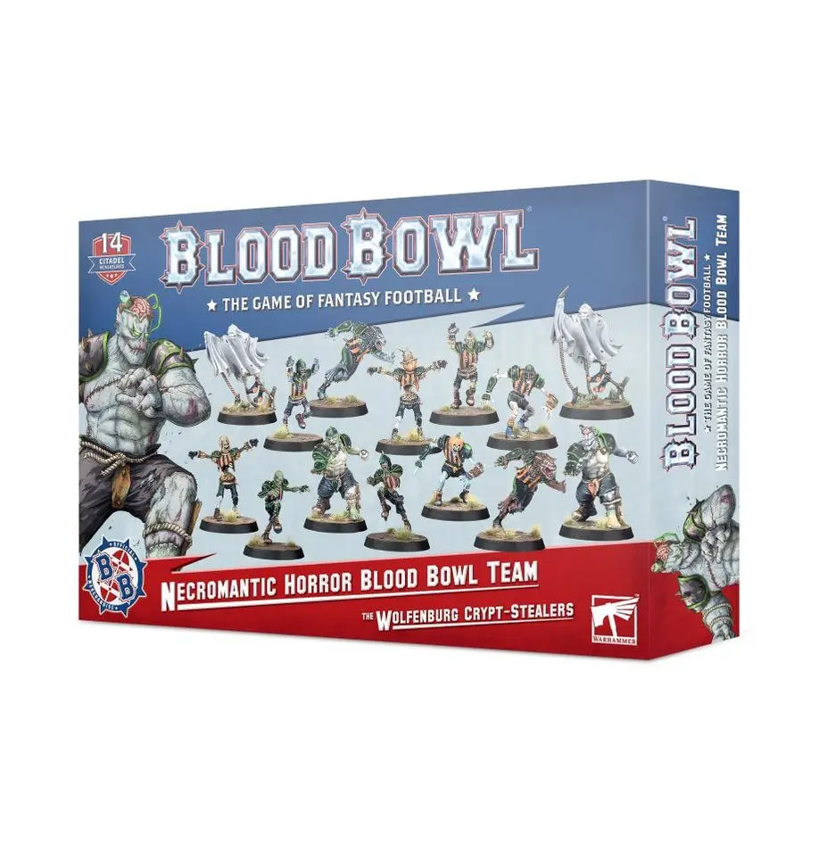 Blood Bowl : Necromantic Horror Blood Bowl Team "The Wolfenburg Crypt-Stealers" │ The Game of Fantasy Football
