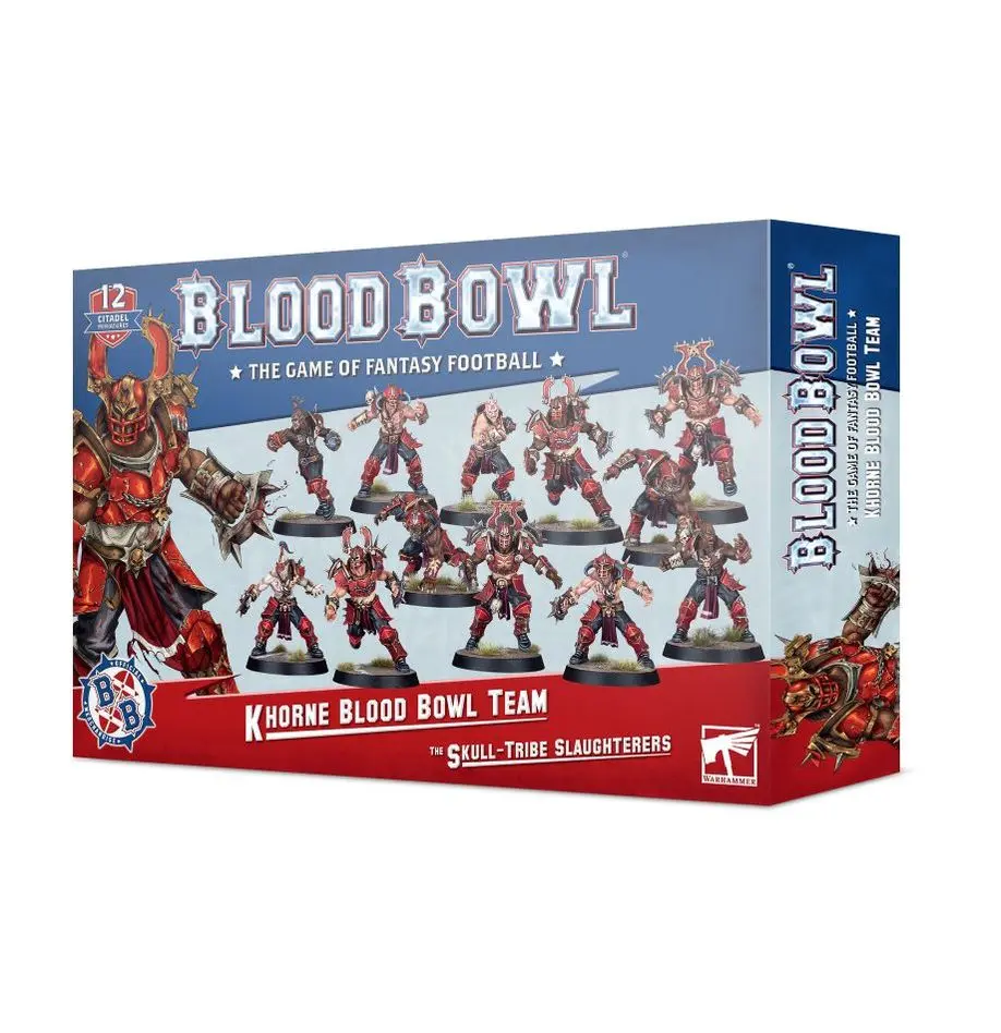 Blood Bowl : Khorne Blood Bowl Team "The Skull-Tribe Slaughterers" │ The Game of Fantasy Football