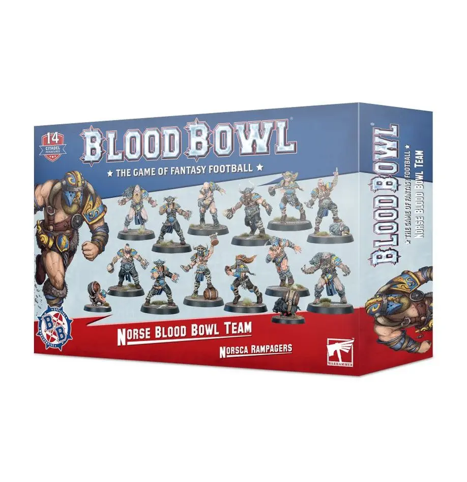 Blood Bowl : Norse Blood Bowl Team "Norsca Rampagers" │ The Game of Fantasy Football