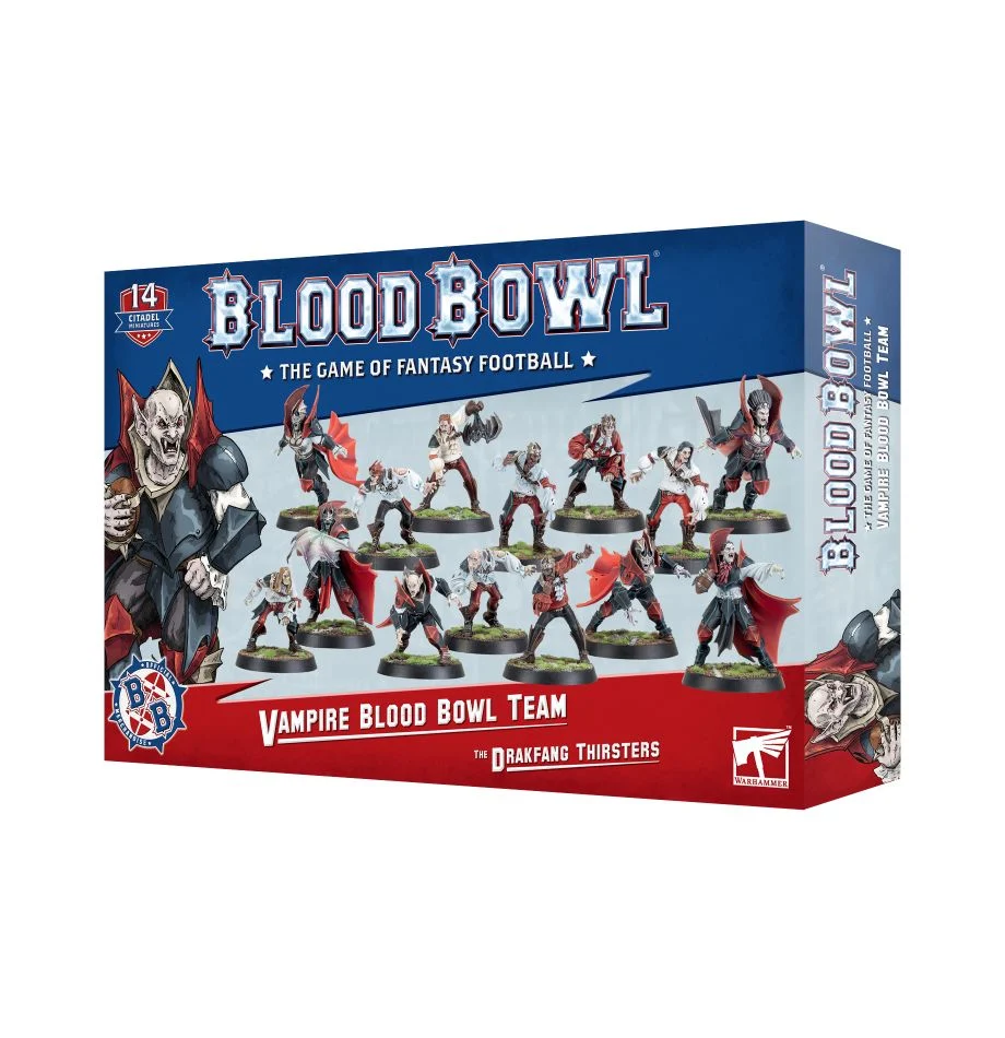 [GAW 202-36] Blood Bowl : The Drakfang Thirsters │ Vampire Blood Bowl Team 