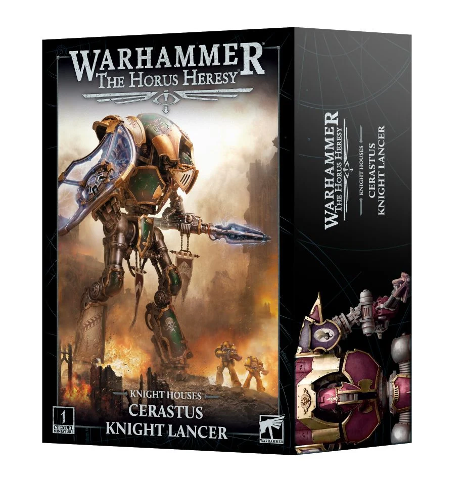 [GAW 31-06] Knight Houses : Cerastus Knight Lancer │ Warhammer The Horus Heresy