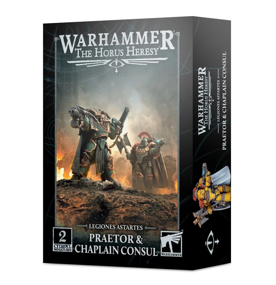 [GAW 31-08] Legiones Astartes : Praetor & Chaplain Consul │ Warhammer The Horus Heresy