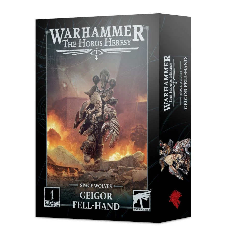 [GAW 31-10] Space Wolves : Geigor fell-Hand │ Warhammer The Horus Heresy