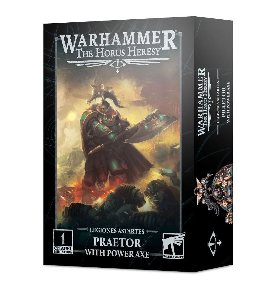 [GAW 31-11] Legiones Astartes : Praetor With Power Axe │ Warhammer The Horus Heresy