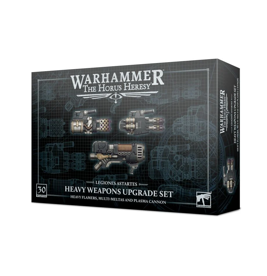[GAW 31-12] Legiones Astartes : Heavy Weapons Upgrade Set │ Warhammer The Horus Heresy 