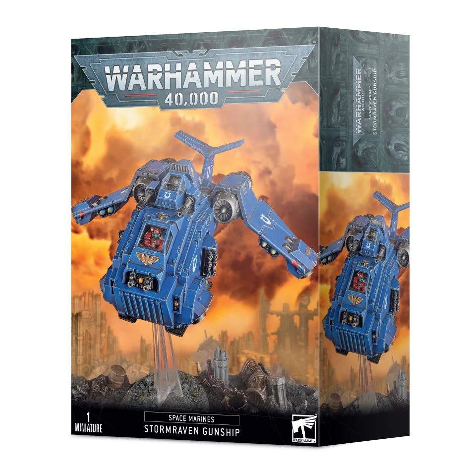 [GAW 41-10] Space Marines : Escorteur Stormraven │ Warhammer 40.000
