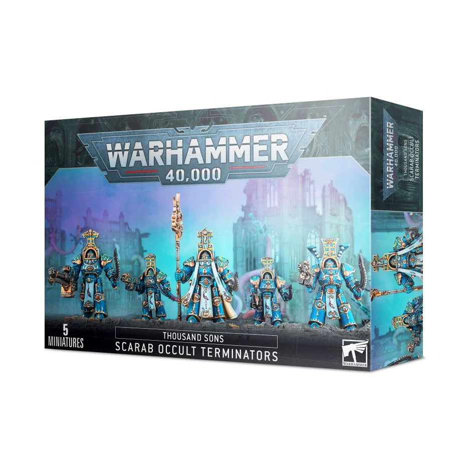[GAW 43-36] Thousand Sons : Scarab Occult Terminators │ Warhammer 40.000