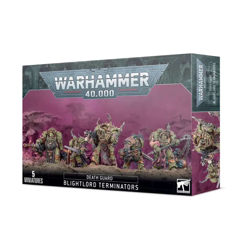 [GAW 43-51]  DEATH GUARD: TERMINATORS ROUILLARDUES