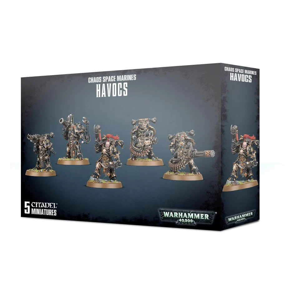 [GAW 43-61]  Chaos Space Marines : Havocs │ Warhammer 40.000