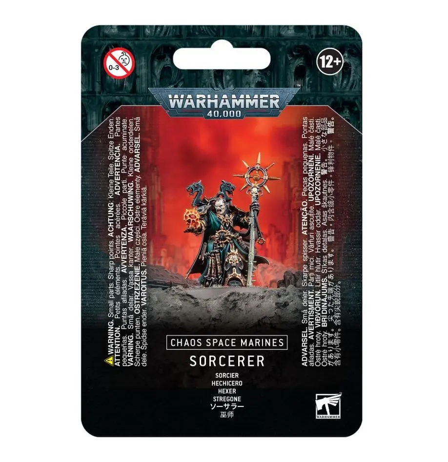 Chaos Space Marines : Sorcerer │ Warhammer 40.000