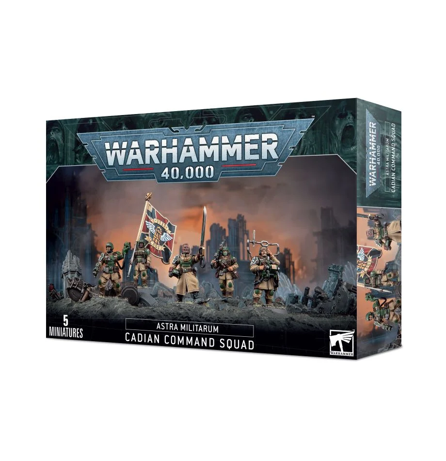 [GAW 47-09] Astra Militarum : Cadian Command Squad │ Warhammer 40.000