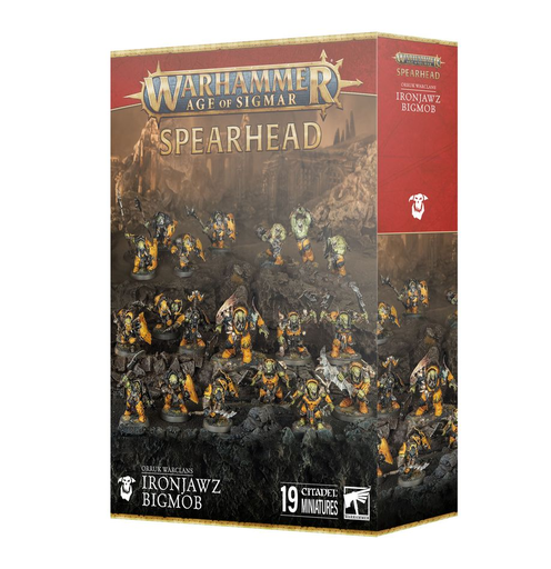 [GAW 70-23] Orruk Warclans : Spearhead - Ironjawz Bigmob │ Warhammer Age of Sigmar