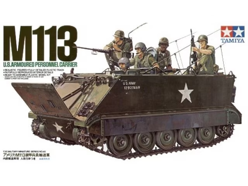 [TYA 35040] Tamiya : M113 - U.S. Armoured Carriere │ Military Miniature Series No40