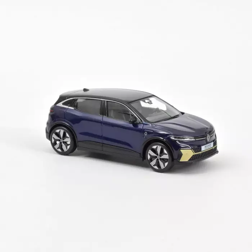 [NOR 517922] Norev : Renault Megane E-Tech 100% Electrique 2022 Bleu Nocturne et Noir 