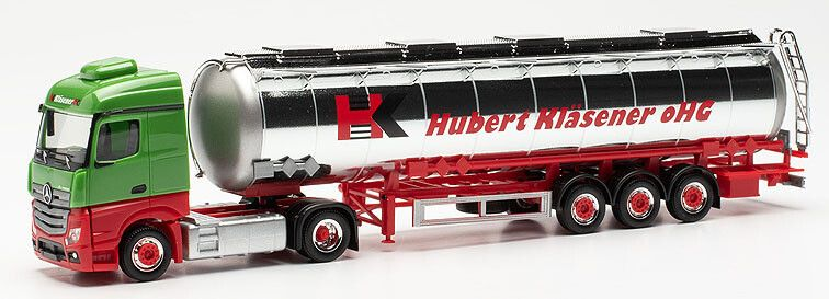 Herpa : Mercedes Benz Actros S. J.Sz. Hubert Klaesener | Hobby2000 ...