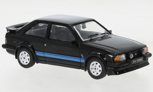 [IXM CLC419N] Ixo : Ford Escort MK III RS Turbo│Noire 1984