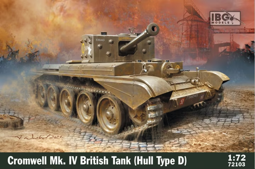 [IBG 72103] IBG : Cromwell Mk. IV British Tank (Hull Type D)