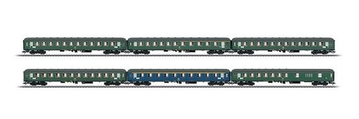 [MKN 42912] Marklin : SET DE 6 VOITURES GRANDES LIGNES INTERZONES