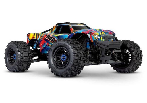 [TAX 89086-4-RNR] Traxxas : Maxx Wide 4WD Brushless VXL-4S TQi │Rock & Roll Edition