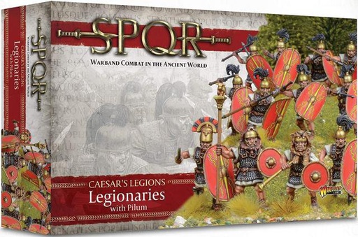 [WLG 152011001] Caesar's Legion : Legionaries with Pilum │ SPQR