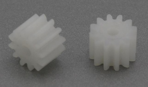 [BRM S-420] BRM : 2 Pignons Plastique AW 12 Dents 6.8MM Diametre