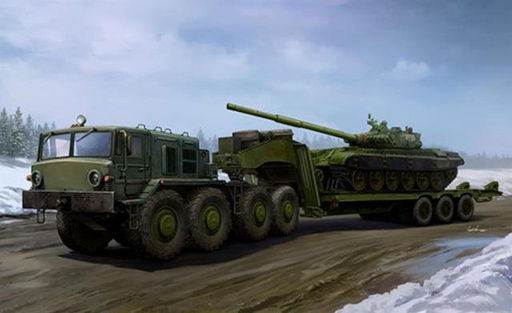 [TRM 01065] Trumpeter : MAZ-537G Late Production type with ChMZAP-9990 semi-trailer