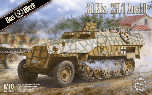 [DAS 16005] Das Werk : Sd.Kfz. 251/1 Ausf.D │ German WW2 Halftrack