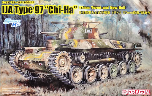 [DRA 6875] Dragon : IJA Type 97 Chi-Ha │ 57mm Turret and New Hull