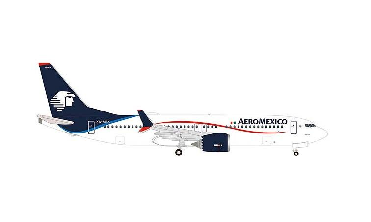 Avion HERPA 1/500 - Boeing 737 Max 9 Copa Airlines HP-9916CMP, Métal/plastique, Neuf