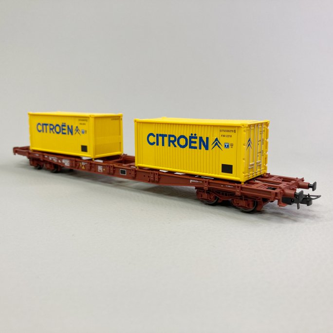 LES WAGONS PORTE-CONTENEURS L5 LES WAGONS PORTE-CONTENEURS L5