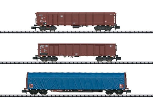 [MII 15869] Minitrix : coffret 3 wagons marchandises 