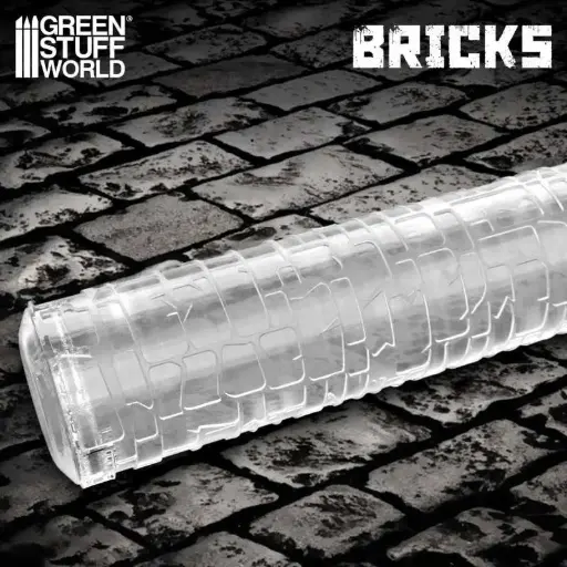[GSW 1162] Green Stuff : Rolled Pin "Bricks"