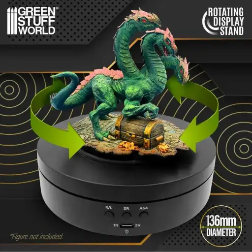 [GSW 2360] Green Stuff : Plateau tournant - 136mm