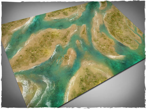 [DCS 174MAT64C] Deep Cut Studio : Shallow Waters │ 120x180cm - Tissu 