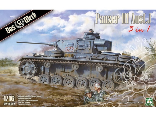 [DAW DW16002] Panzer III Ausf.J