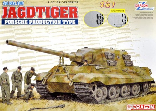 [DRA 6925] Dragon : Sd.Kfz.186 Jagdtiger │ Porsche Production Type (2in1)