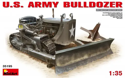 [MNT 35195] Miniart : U.S ARMY BULLDOZER
