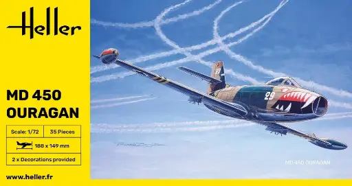 [HEL 80201] Heller : MD 450 Ouragan 
