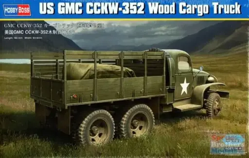 [HOO 83832] GMC CCKW-352 WOOD CARGO TRUCK
