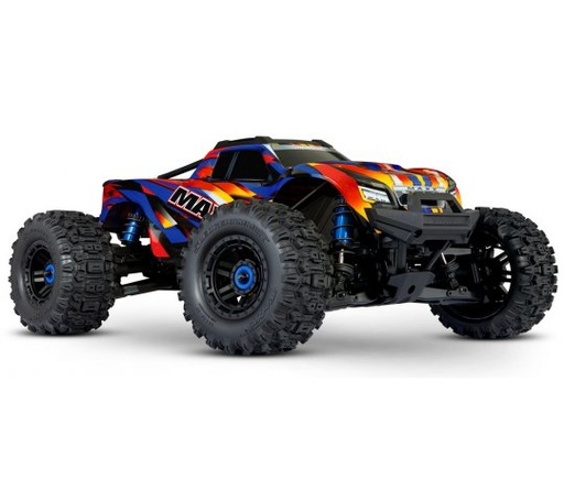 [TAX 89086-4-YLW] Traxxas : Maxx Wide 4WD Brushless VXL 4S TQI │ Yellow Edition [TRX89086-4YLW]